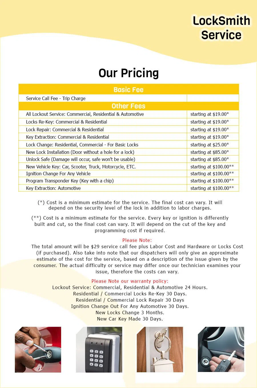 Houston General Locksmith Houston, TX 281-670-2365